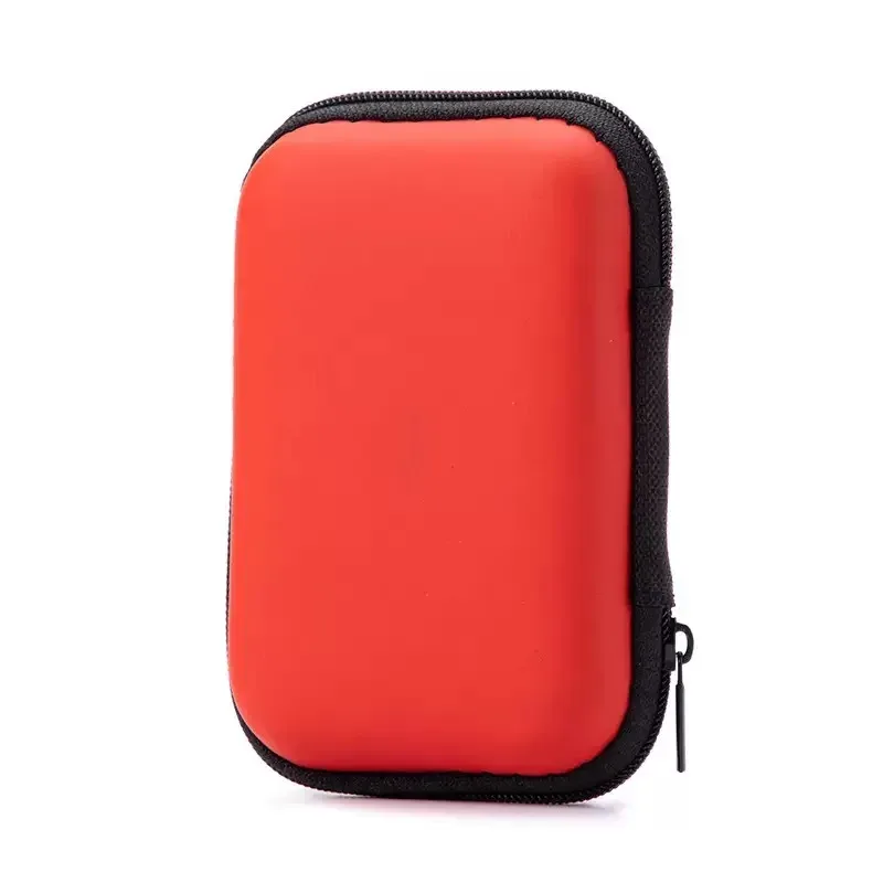 pochette multifonctionnelle à fermeture éclair pour câble usb et disque u, organisateur de rangement de protection, mini disque dur, sac de voyage pliable