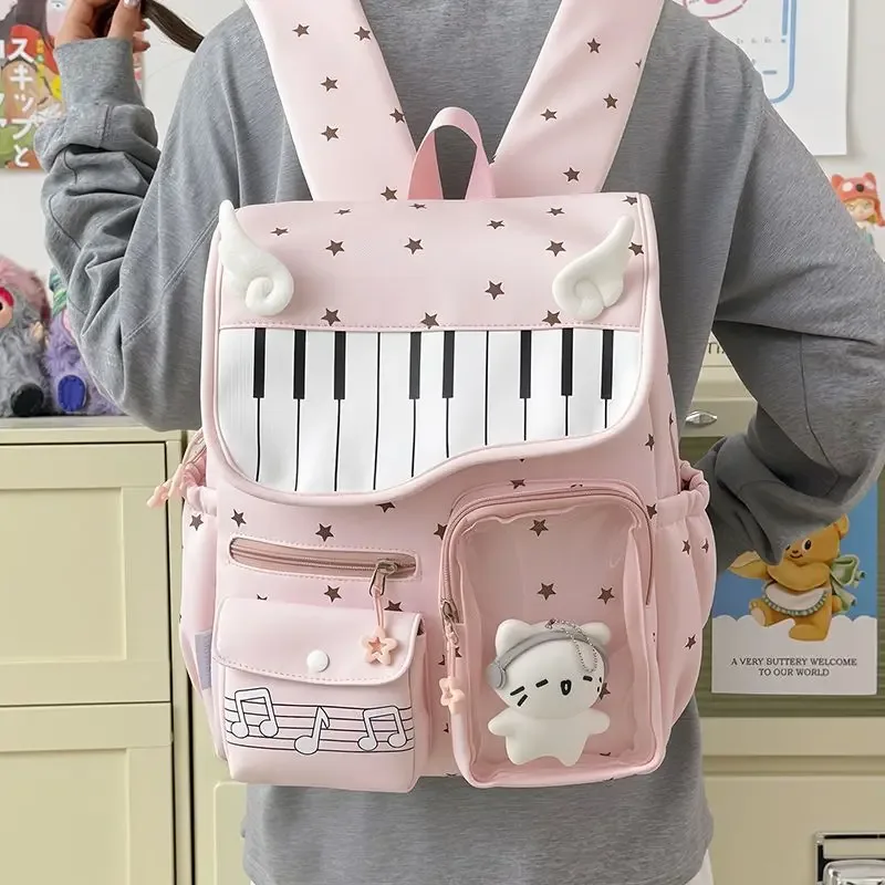 Nouveau Sac à Dos Original au Design de Niche, Tendance Y2K, Mignon et Adorable, Style Ulzzang Ita Bag, pour le Quotidien et les Conventions Anime