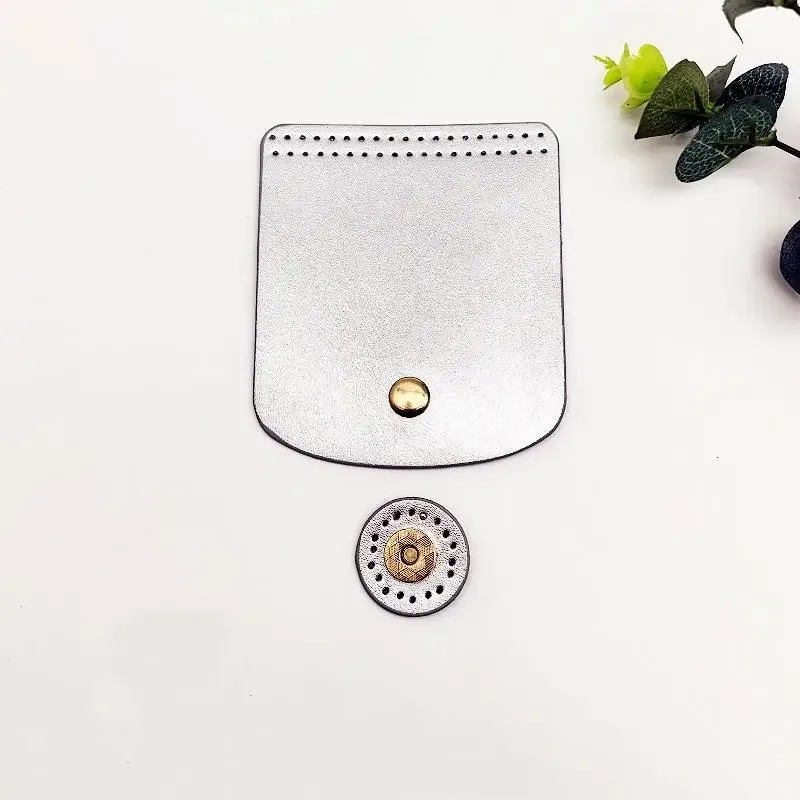 couverture de rabat de sac en cuir pu indémodable, accessoires de sac en crochet diy pour femmes, pièces de rechange pour sac bandoulière fait main