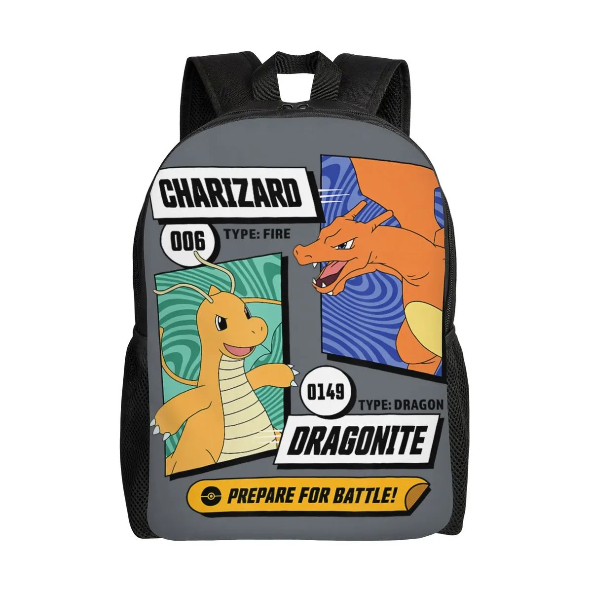 sacs à dos pokemon fuecoco stats daypack mochila journey retro sac à dos lavable