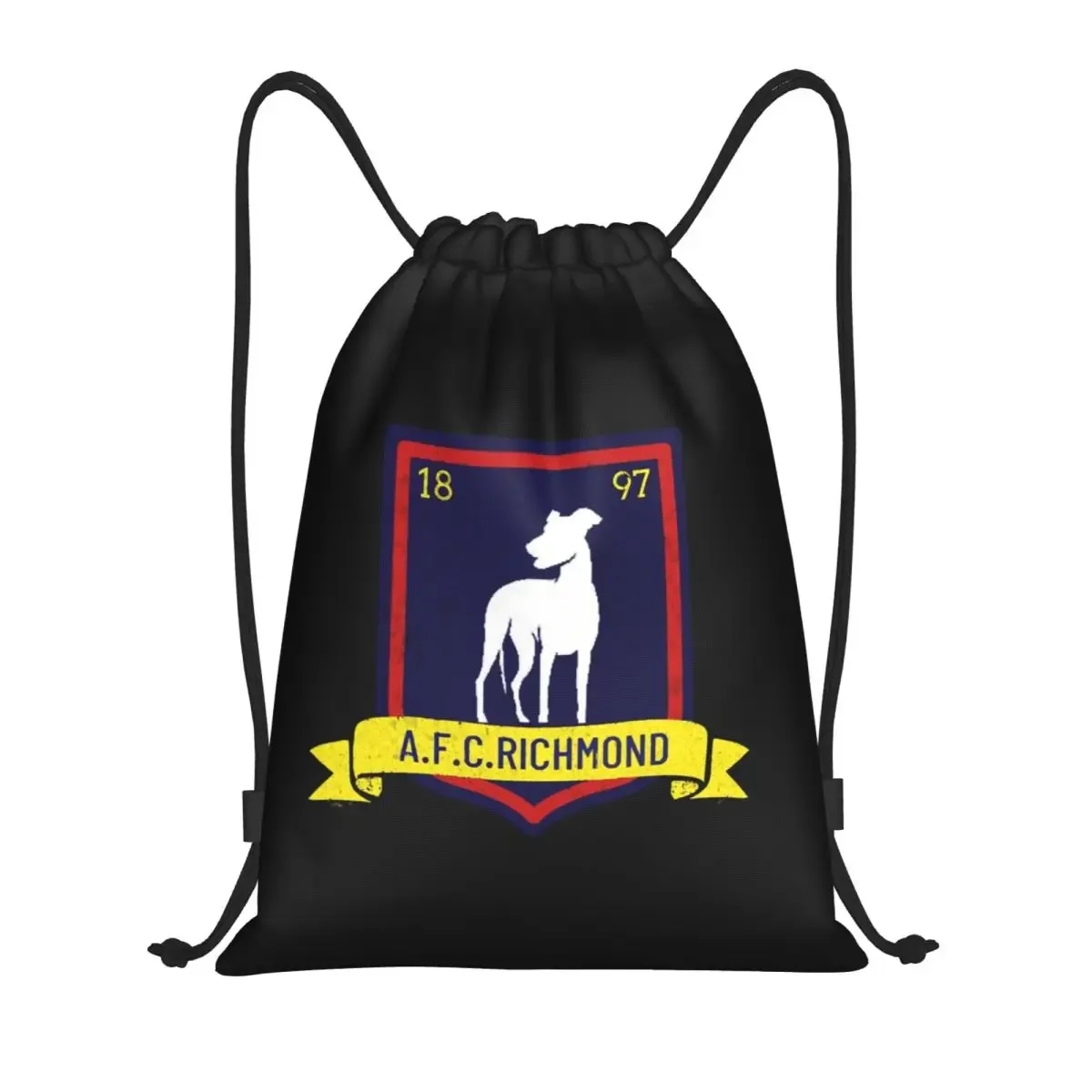 ted lasso sac à dos avec cordon de serrage sac de sport afc richmond football string sackpack pour l'exercice