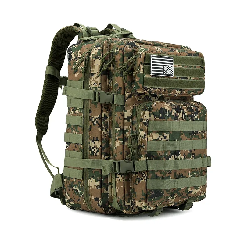 sac à dos tactique elite 50l/30l | sac à dos de travail et militaire 3 fois plus résistant | résistant et robuste | sac de survie molle 3 jours