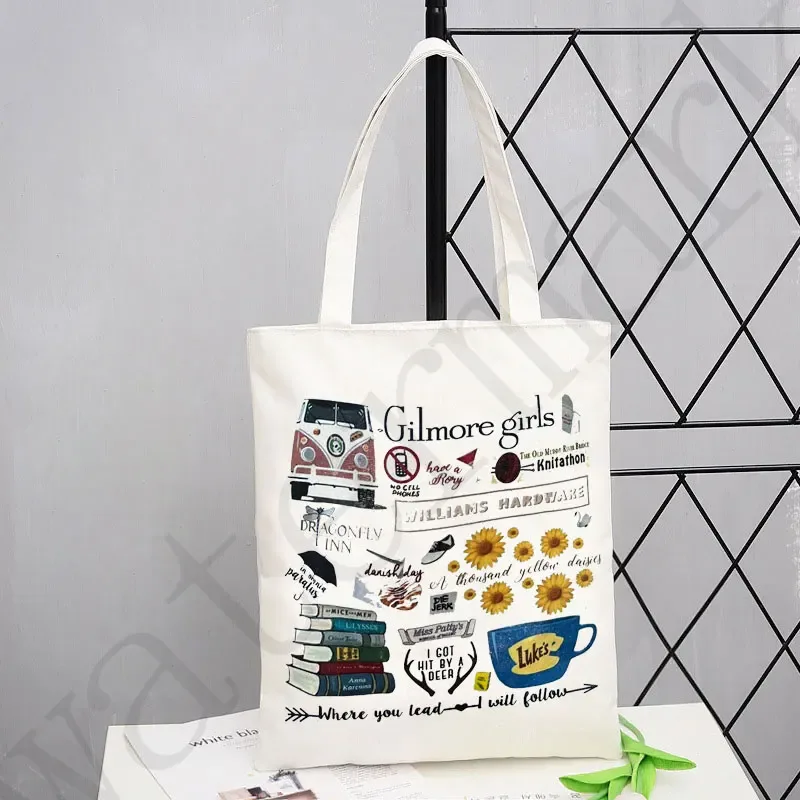 sac fourre-tout de nettoyage creux pour femmes, sacs fourre-tout de créateurs, lin réutilisable, sac à provisions pour l'épicerie initiée, shopper lady, étoiles
