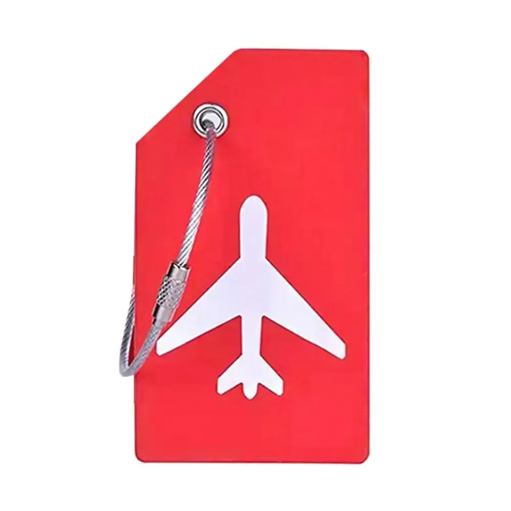 étiquette de bagage personnalisée en silicone pour homme, carte d'embarquement, sangles de valise souples, 6 couleurs