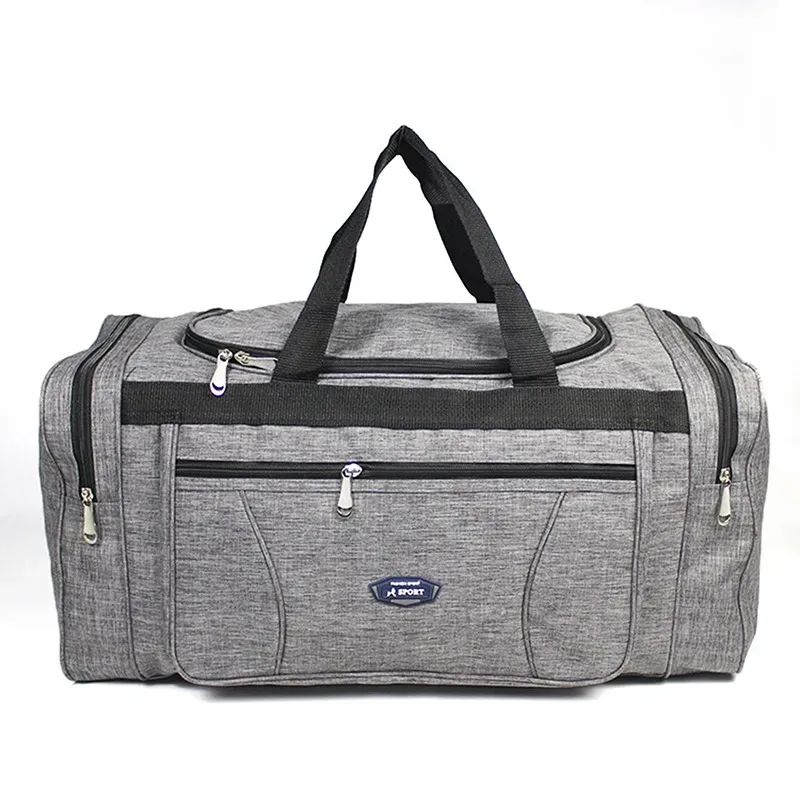 sacs de voyage oxford imperméables pour hommes, bagages à main, grand sac de voyage d'affaires, grande capacité, sac de voyage de week-end