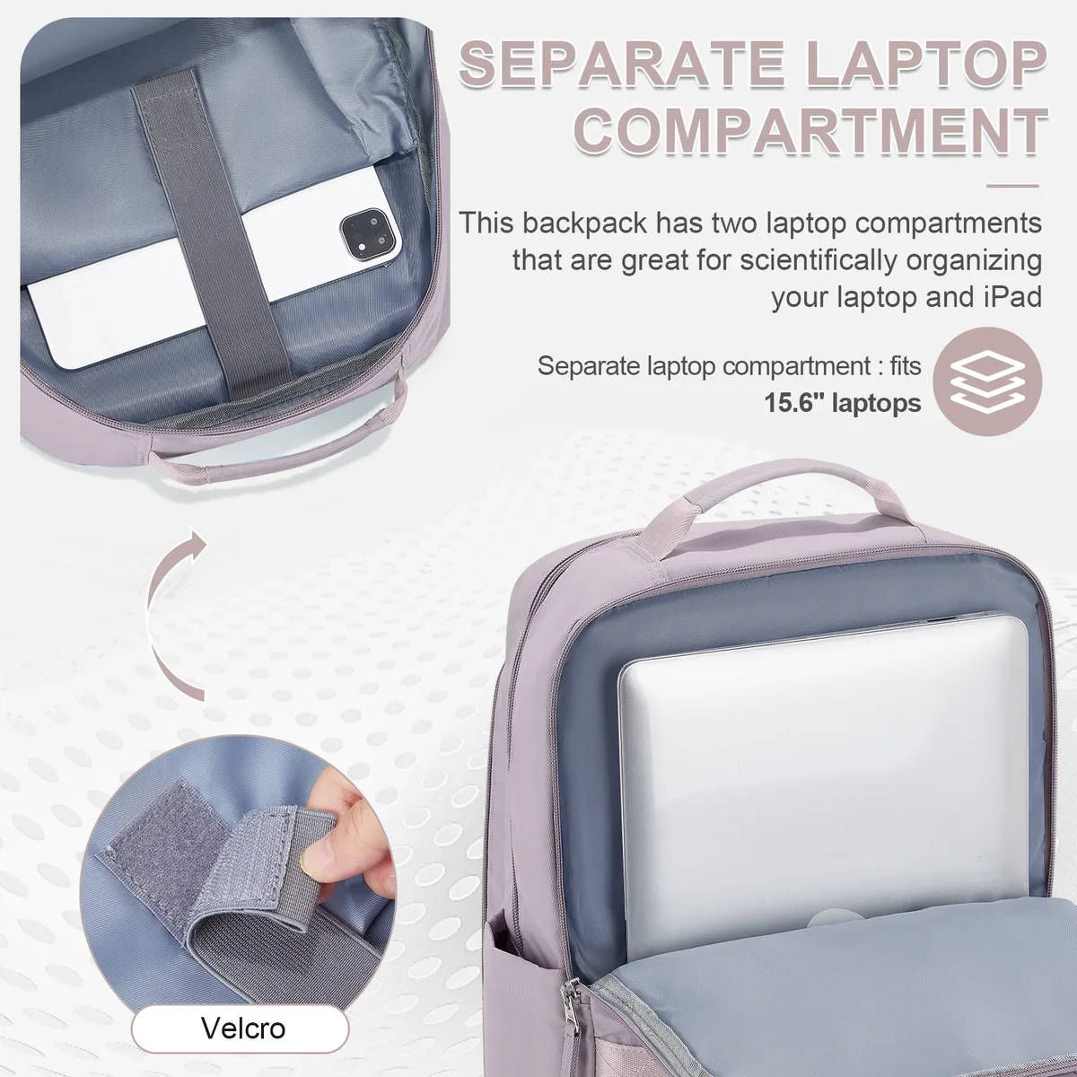 sacs à dos pour femmes polyvalent collège sac à dos décontracté étudiant cartable étanche grande capacité voyage sac à dos pochette d'ordinateur
