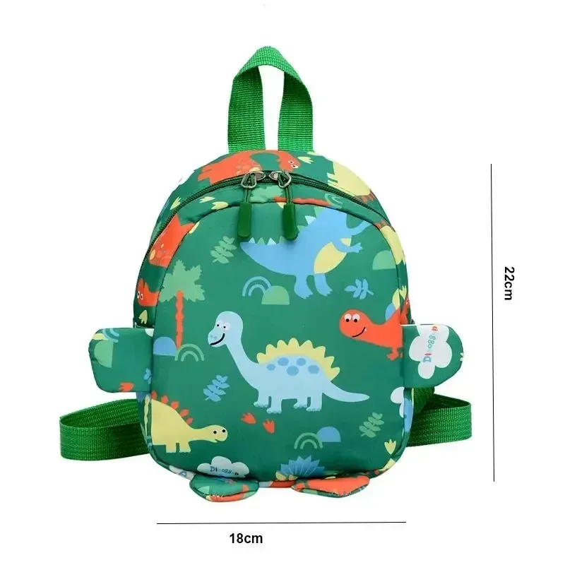 Sac à dos mignon de bébé de dinosaure de dessin animé, cartable de maternelle, cartable pour garçons et filles, sac à dos réglable pour enfants d'animaux