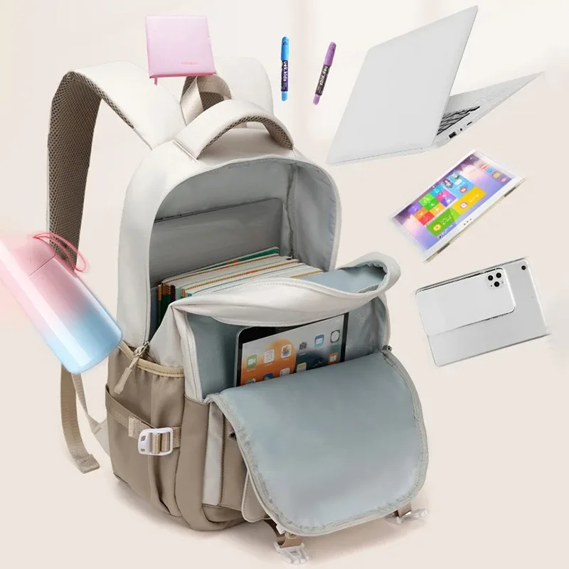 sac à dos grande capacité, nouveau sac à dos décontracté pour femme style universitaire 2025, sac à dos de campus imperméable