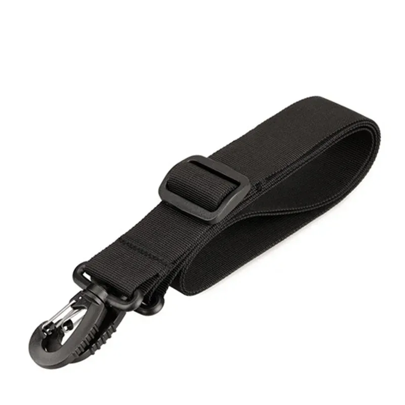 sac à bandoulière pour hommes, large sangle réglable, sacoches à bandoulière, ceinture noire, sac de remplacement, accessoires