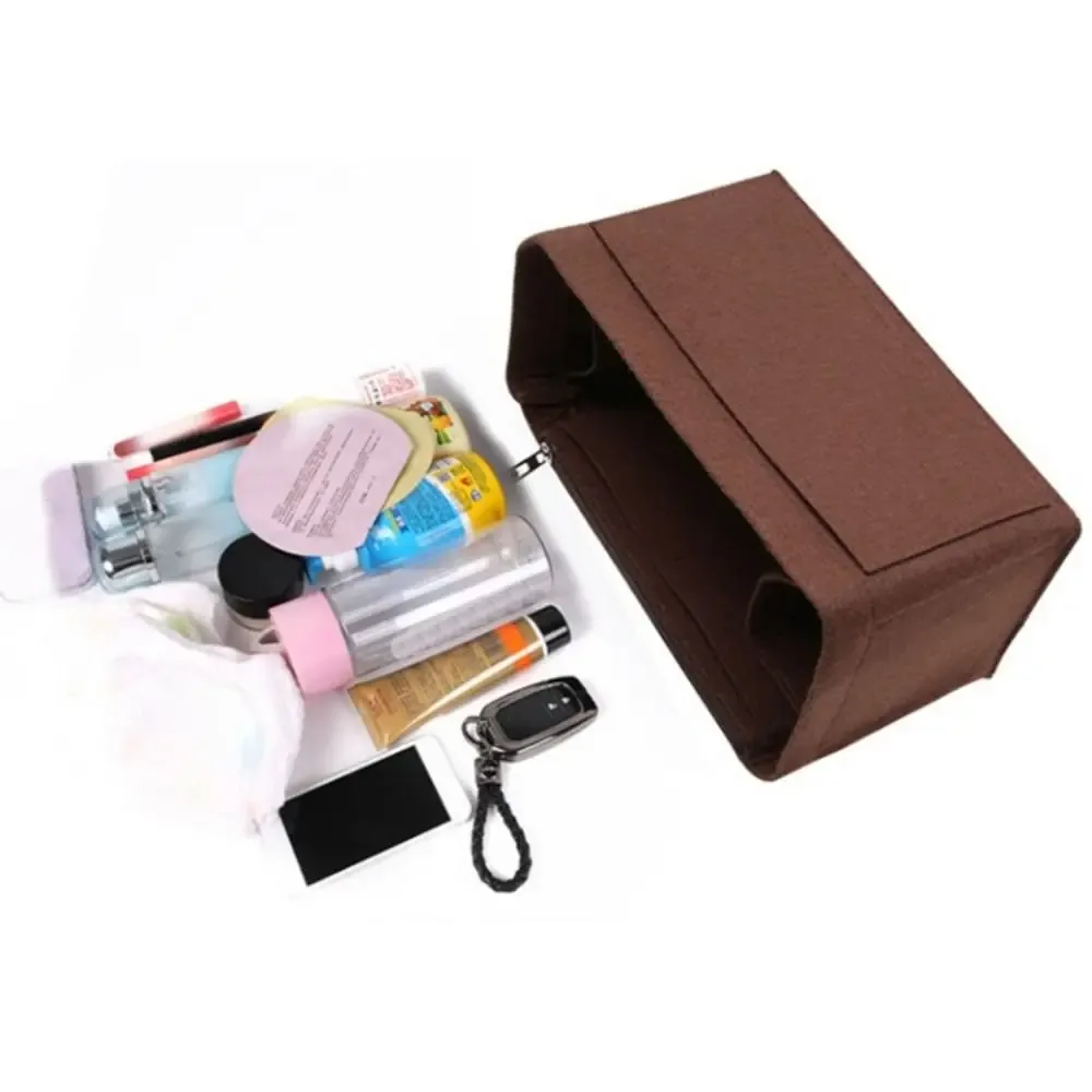neverfull – sac à main en feutre simple, sac d'insertion multi-poches, sac interne portable, sac de voyage, sac de support, organisateur