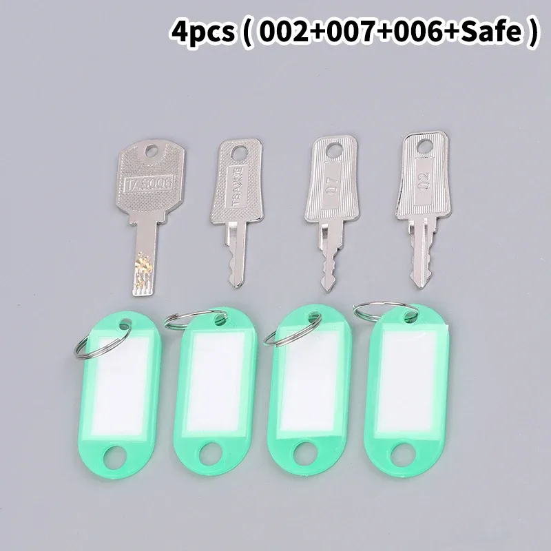 clé de bagage tsa 007 tsa002 tsa006, clé universelle de sécurité pour valise, clé maîtresse pour mot de passe oublié