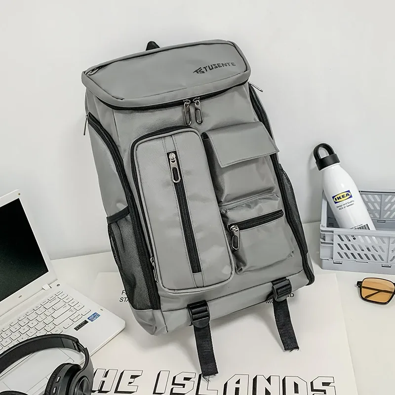 grand sac de sport étanche pour homme, sac à dos d'extérieur multi-poches, sac à dos fonctionnel, initié au voyage