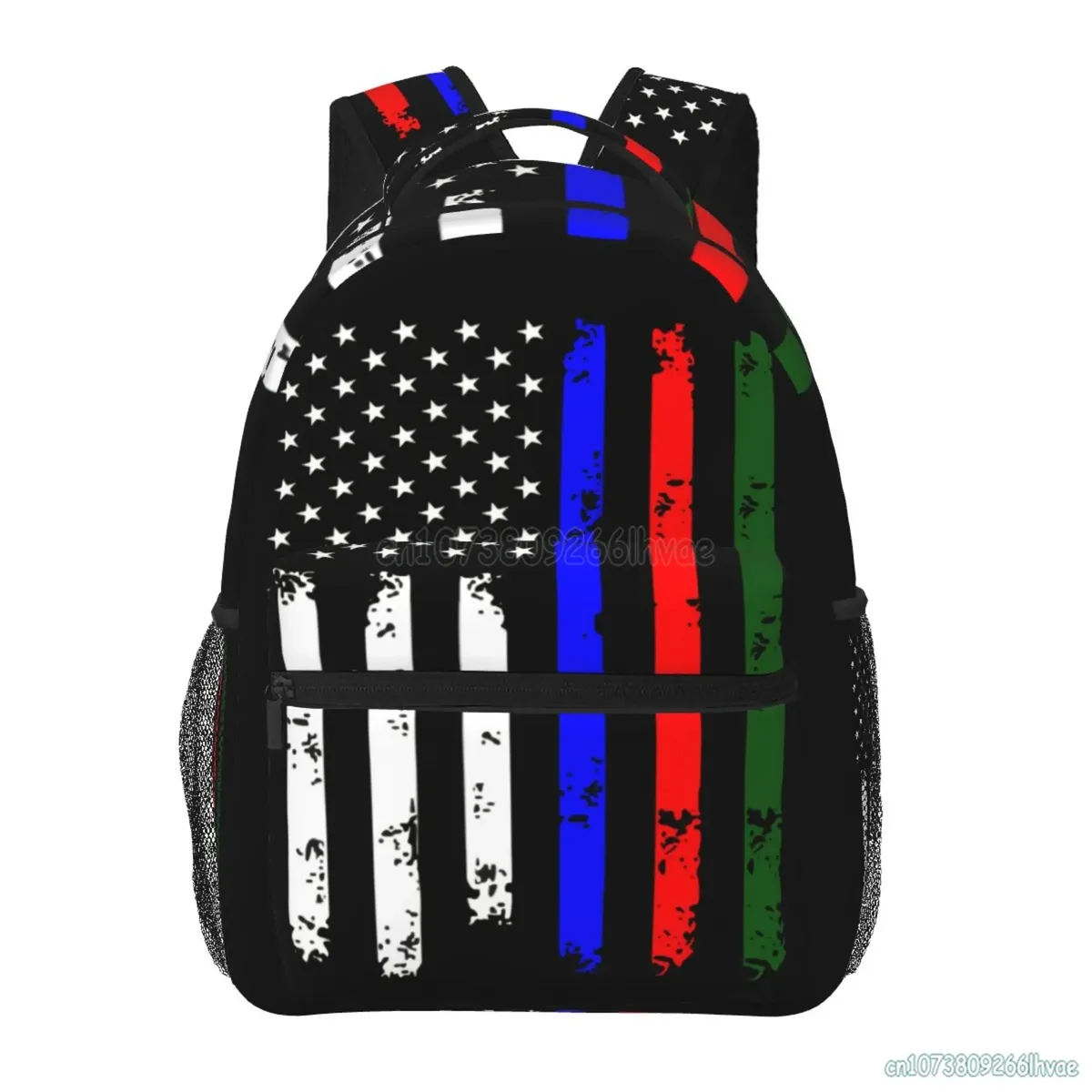 american feel camsolomon-sac à dos pour enfants, sacs à dos basiques, sac à main, sac d'école, voyage, garçons, filles, états-unis
