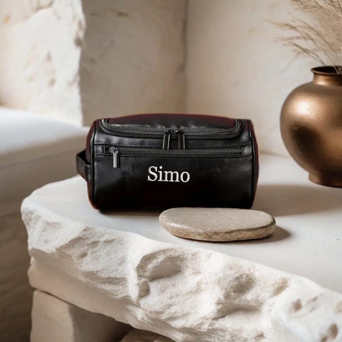 grande trousse de maquillage étanche personnalisée pour hommes et femmes, sac à main d'aviation, sac de rasage de salle de bain, cosmétiques, voyage, affaires