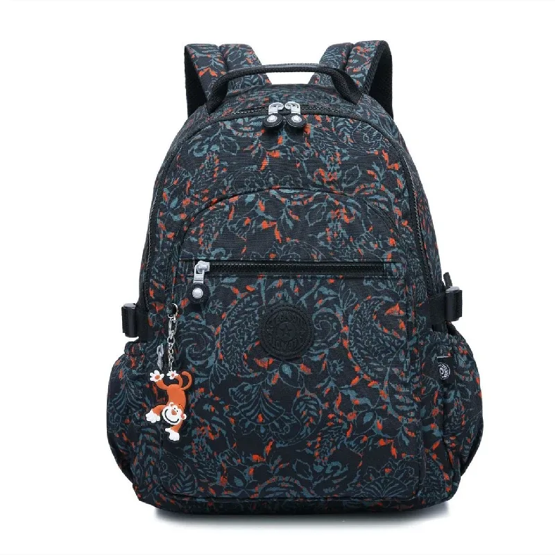 nesitu haute qualité léger étanche a4 ordinateur portable garçon fille hommes femmes sac à dos cartable sac de voyage bleu noir gris m0983