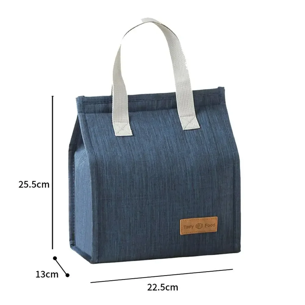 paquet refroidisseur boîte à déjeuner sac nourriture en plein air sacs à main fourre-tout toile sac à déjeuner thermique petit déjeuner organisateur sac à déjeuner étanche