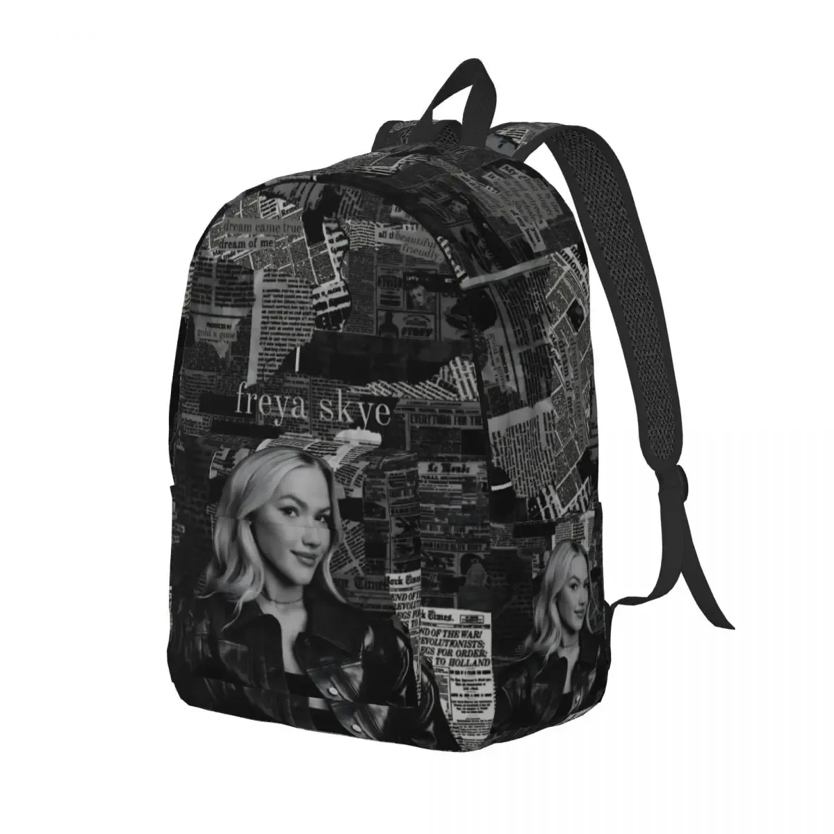 Sac à dos tendance Freyas Skyes Singer Tour 2026 pour homme et femme, idéal pour le lycée, le travail et les activités de plein air, sacoche pour ordinateur portable en toile