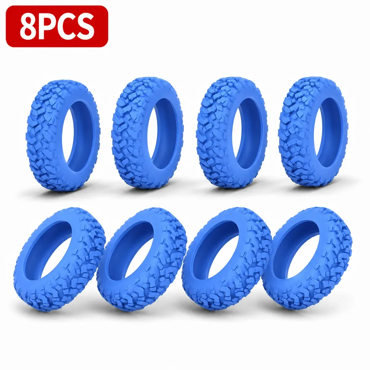 8 protections de roues de valise en caoutchouc pour roues pivotantes, couvre-roues silencieux pour bagages, accessoires de voyage pratiques