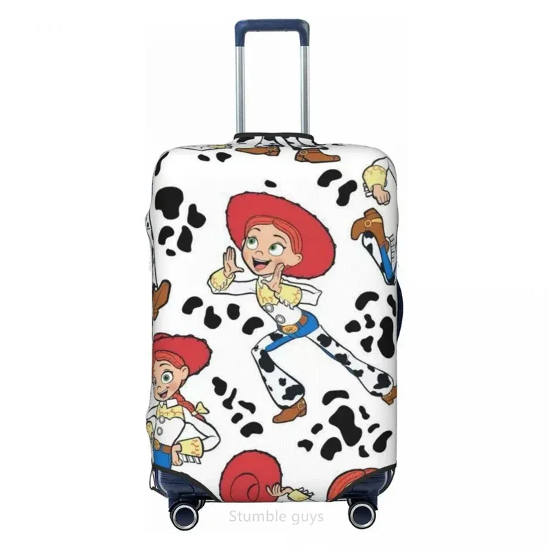 Protecteur de bagages extensible et lavable, motif jouets, pour valises de 18 à 32 pouces, durable, anti-rayures, anti-poussière, pour les voyages en avion et en voiture
