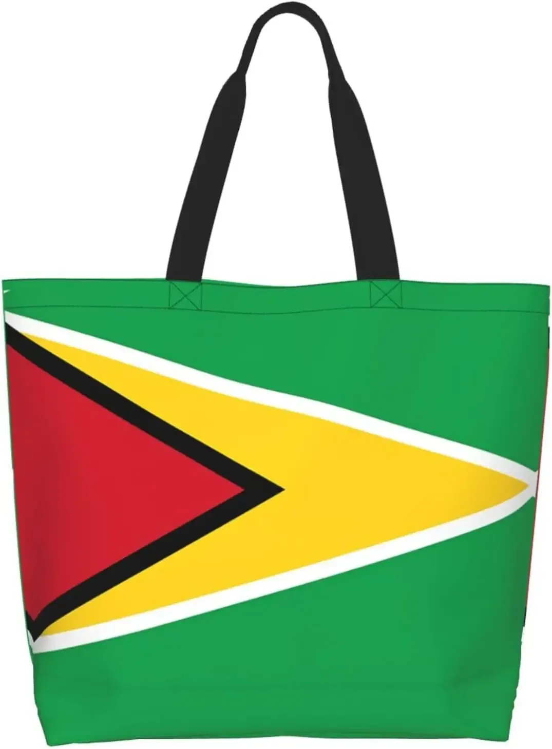 sac fourre-tout drapeau cubain pour femmes et hommes, grands sacs de courses réutilisables pour la plage, les voyages, la salle de sport, le yoga