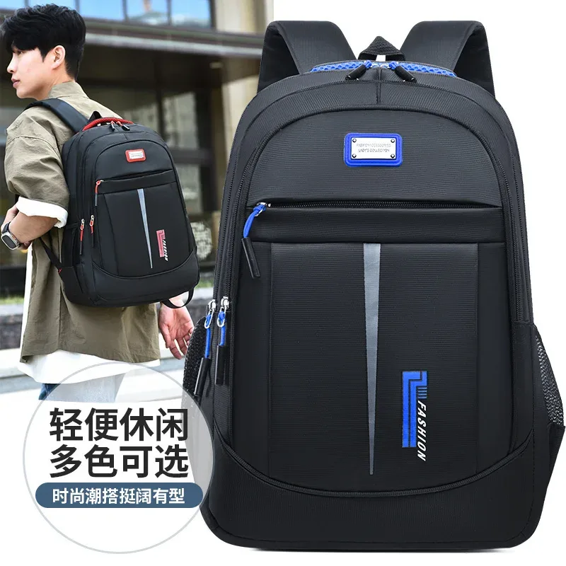 sac à dos pour ordinateur portable d'affaires de grande capacité pour hommes, sac de voyage pour femmes, sacs à double épaule pour lycéens et moyens