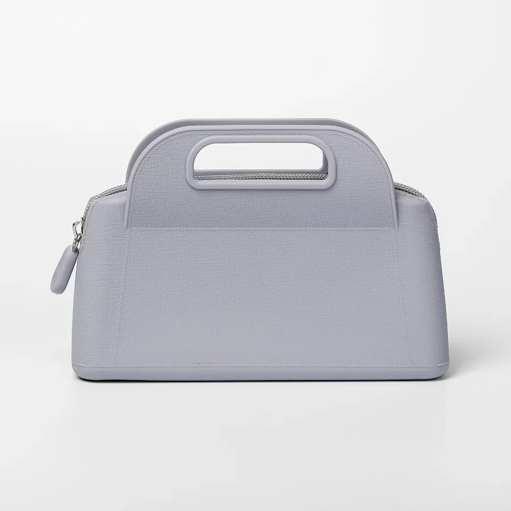sac de rangement de cosmétiques en silicone, sac à main portable de voyage, organisateur de produits de toilette, sacs de maquillage à fermeture éclair, pochette étanche multifonctionnelle