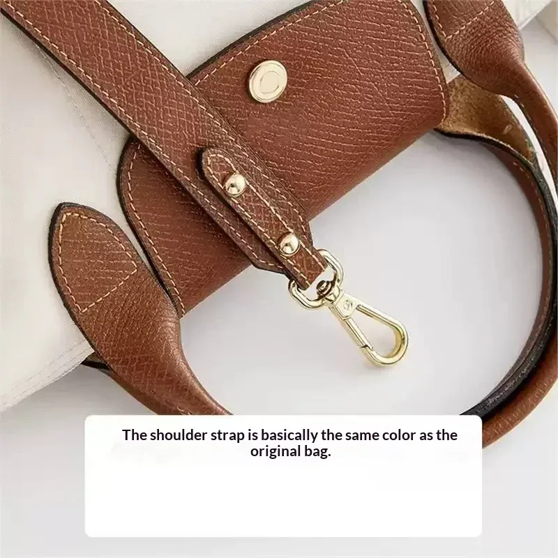 bandoulière en cuir pour sac longchamp s/m, kit de conversion de bandoulière en cuir durable pour sacs bandoulière pour femmes
