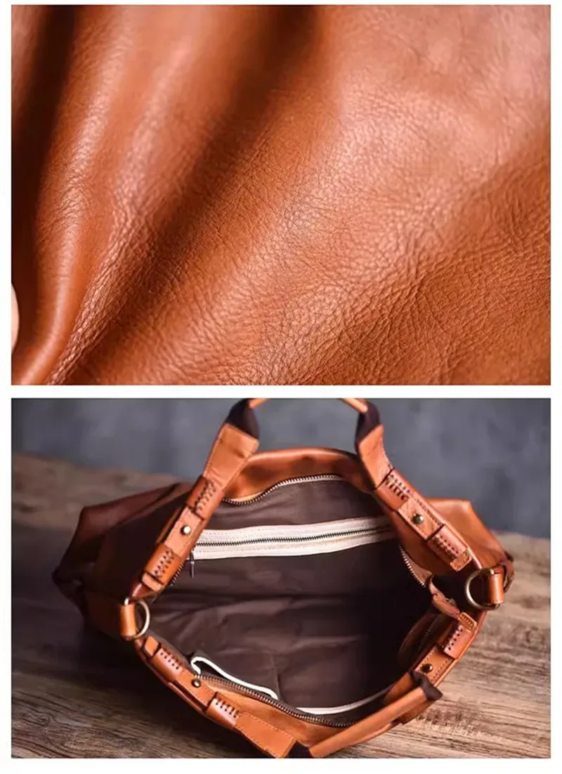 sac messager vintage en cuir véritable pour homme, sac à bandoulière décontracté de haute qualité en cuir de vache souple, idéal pour les voyages et le travail en extérieur