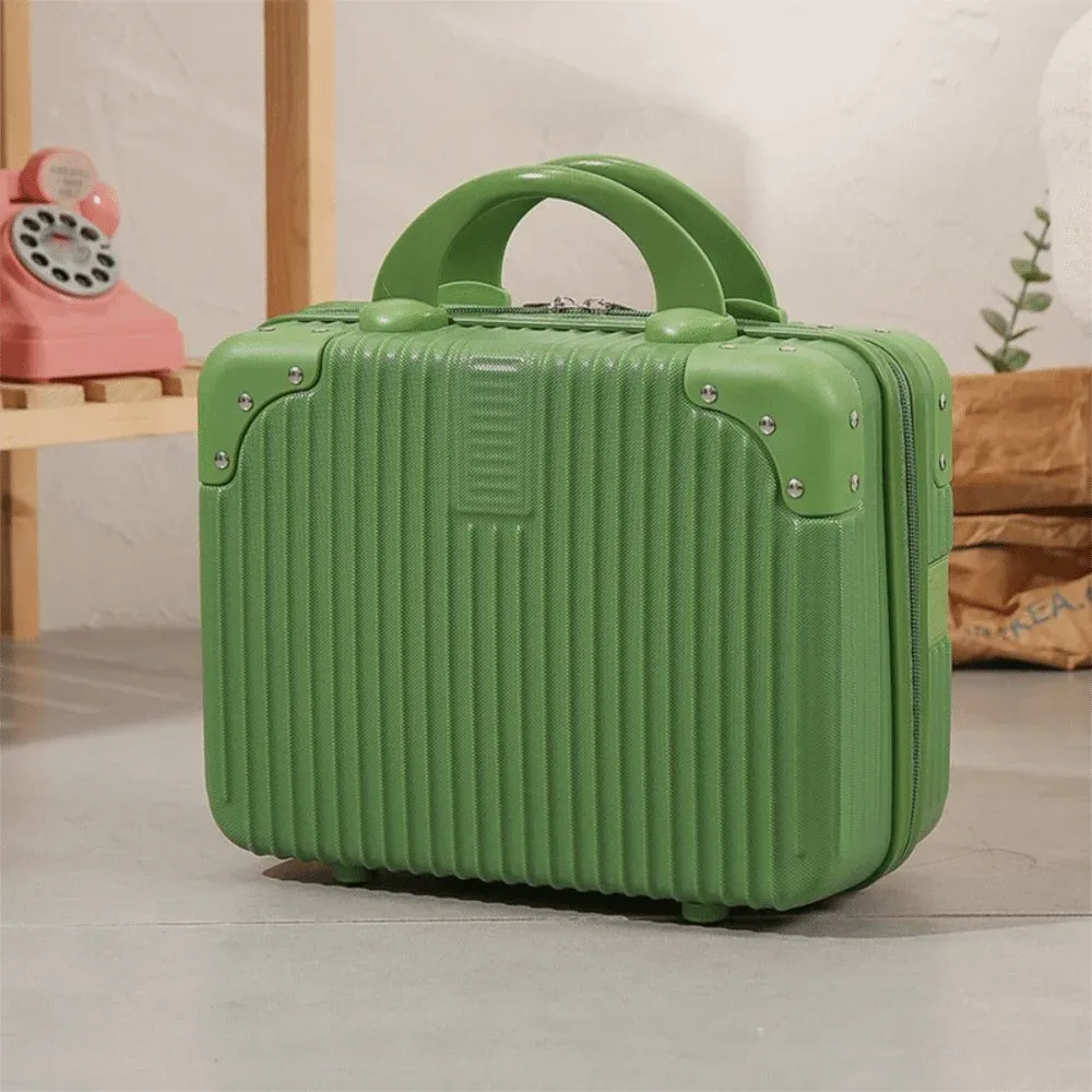 ventes flash : valise de voyage 14 pouces, mini trousse de maquillage, boîte à cosmétiques pour femmes