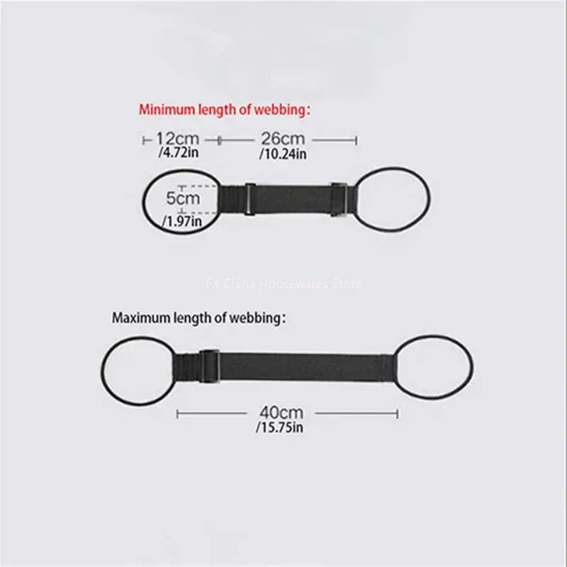 sangle de bagage élastique réglable, ceinture de sécurité de voyage, pour bagages à main, transport sécurisé des bagages