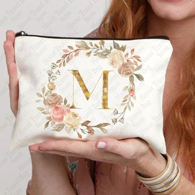 guirlande sac cadeau de mariage demoiselle d'honneur demoiselle d'honneur pochette feminina organisateur de voyage rouge à lèvres pochette bachelorette fête sac de maquillage