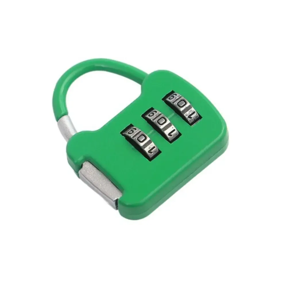 cadenas à code numérique en alliage de zinc, 1 pièce, pratique pour armoire, valise à roulettes, fermeture éclair.