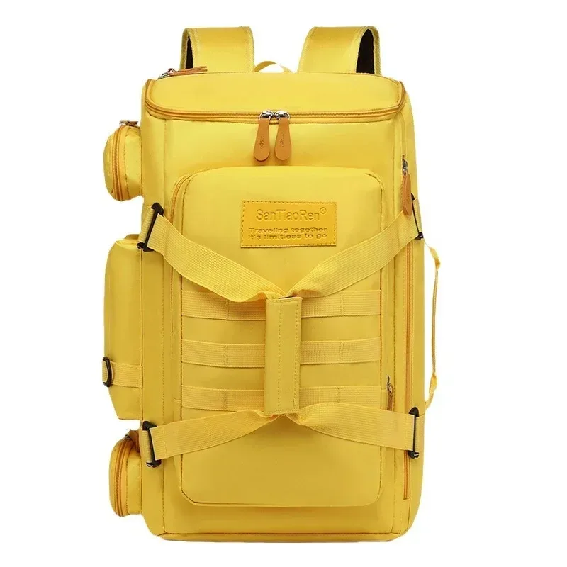 multi-poches hommes sac à dos pour ordinateur portable voyage grande capacité voyage affaires bagage à main week-end sac à dos décontracté bagages sac de randonnée bolso