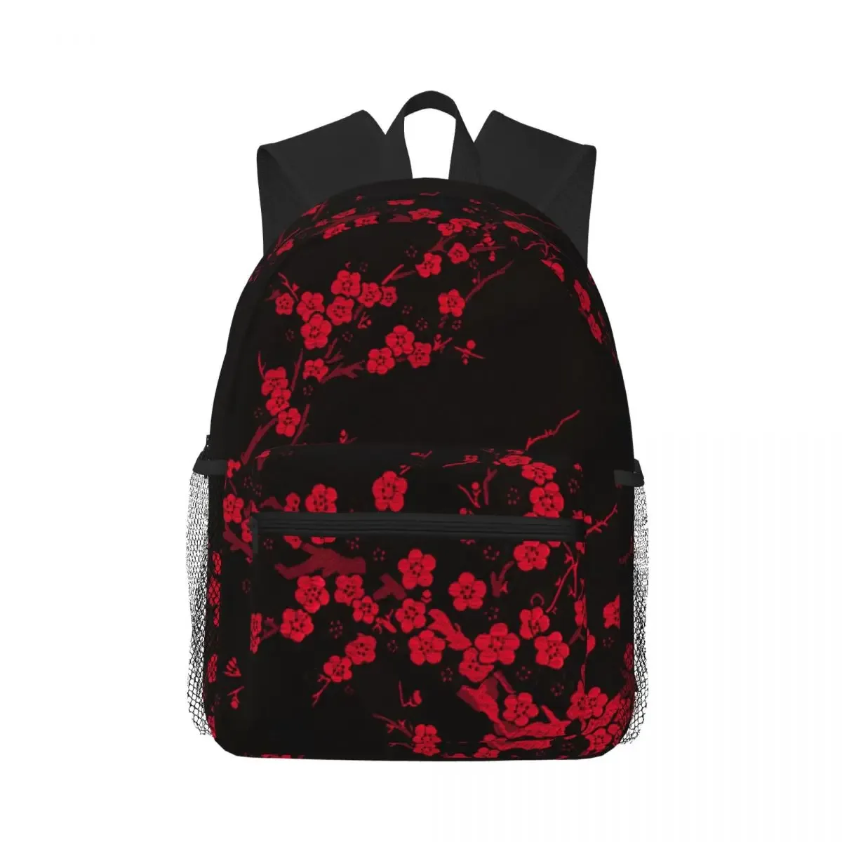 japonais sakura fleurs de cerisier étudiant sac à dos sac d'école randonnée voyage sac à dos pour hommes femmes bookbag sacs à bandoulière