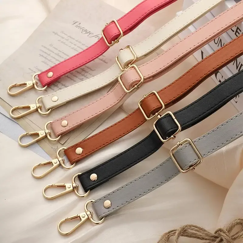 sangle de sac à bandoulière en cuir pu, double couche, ceinture de remplacement, poignée de sac à main, accessoires de sac, 130cm de long, initié