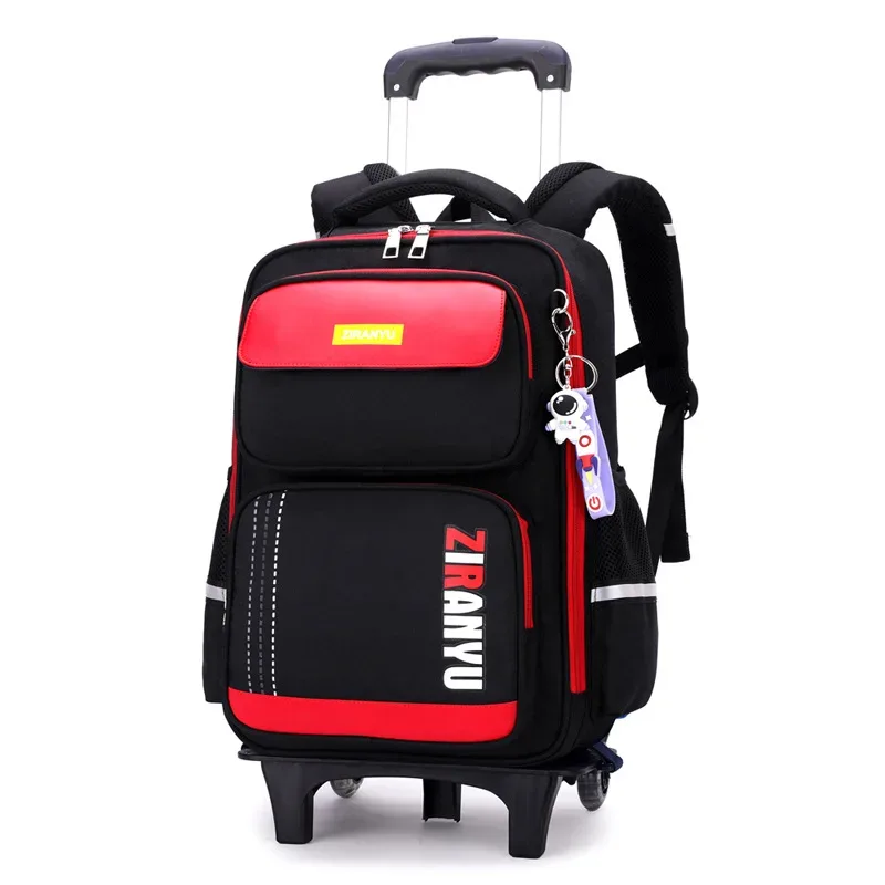 sacs à dos roulants pour enfants de l'école primaire chariot école étudiant sac à dos sac à roulettes retour à l'école sacs à dos avec roues