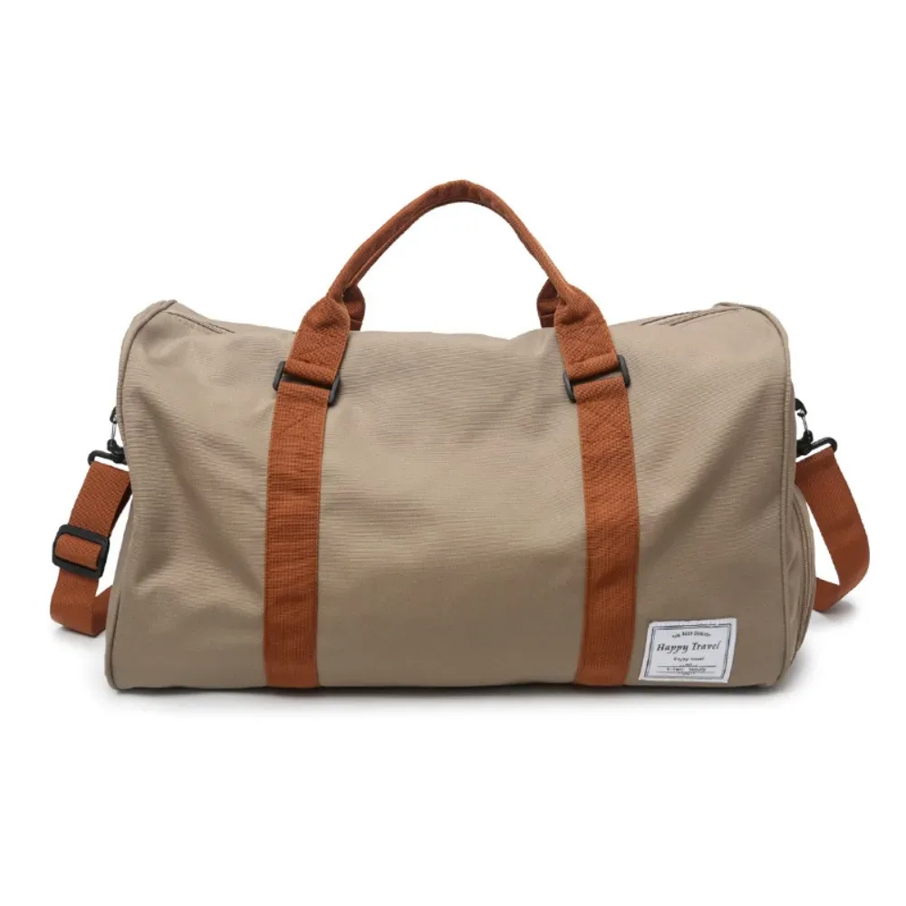 sac de voyage pour homme, grande capacité, sac de sport avec compartiment pour chaussures, sac à main décontracté pour les voyages courts
