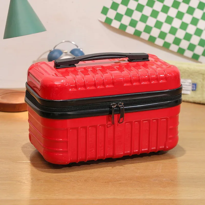 valise de voyage 16 pouces, mini étui de maquillage à main, organisateur de voyage, boîte à cosmétiques pour femmes, étui de maquillage, boîte à mot de passe, étui d'embarquement