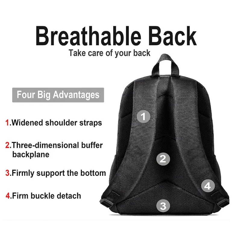 sac à dos imprimé football cr7 de haute qualité, sac de 15 pouces, grands sacs à dos pour ordinateur portable, cartable léger pour garçons et filles étudiants