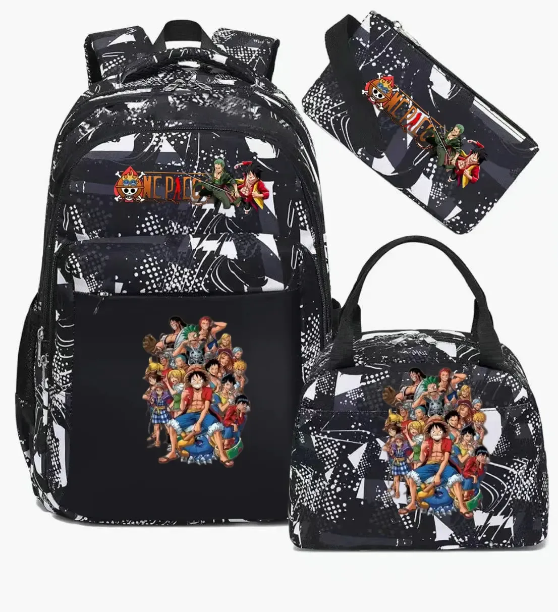 sacs d'école décontractés one piece, sac à dos imperméable, capacité pour ordinateur portable, sacs de voyage, mochilas