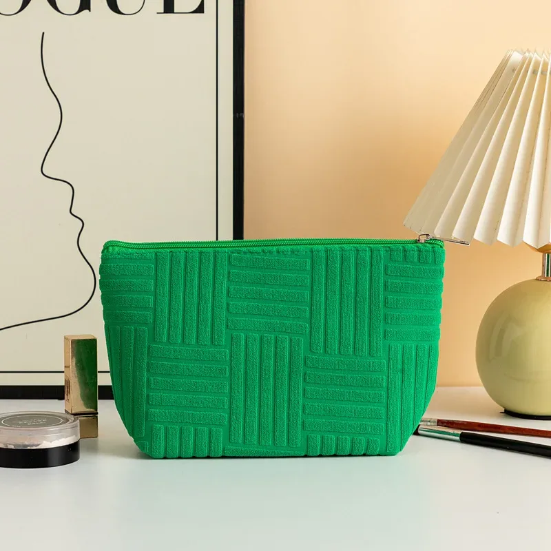 sac de maquillage en forme de seau, grande capacité, portable, pour voyage et maison, sac de rangement pour cosmétiques