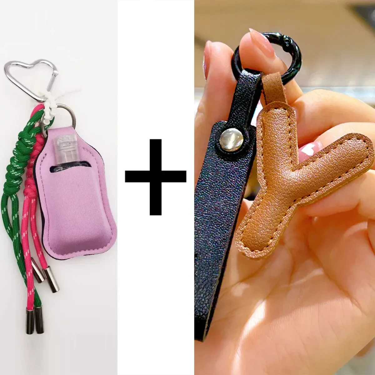 pendentif lettre de l'alphabet pour sac à main, breloques de sac ita, sac à main pour femme, décoration de sac à dos pour homme, porte-clés