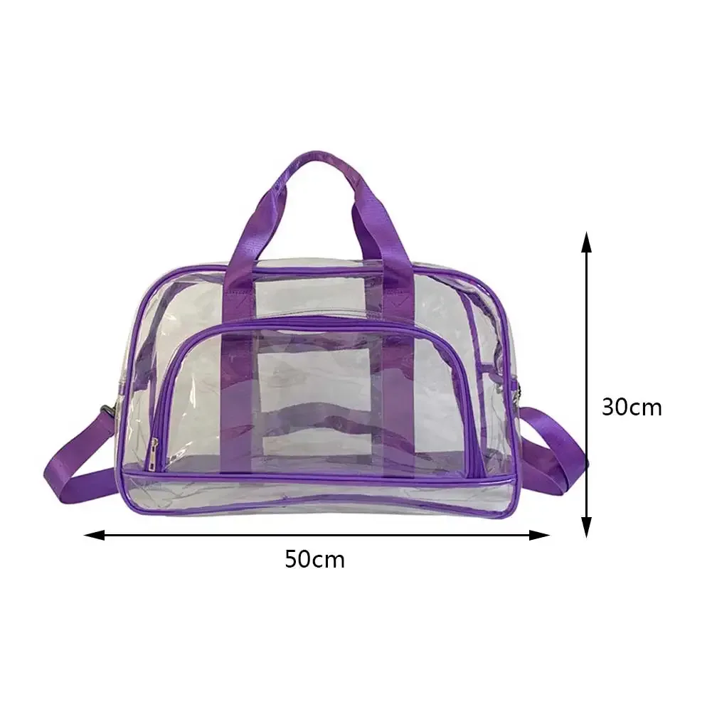 sacs à main de créateur de luxe pour femmes, sac à main transparent, sac d'entraînement en pvc, sac polochon de voyage, sacs à bandoulière étanches
