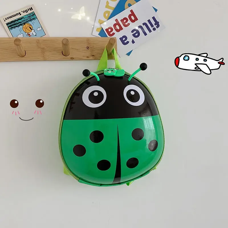 coquille d'oeuf sac pour enfants motif coccinelle maternelle garçons et filles étudiants classe sacs à dos mochila escolar sacs d'école