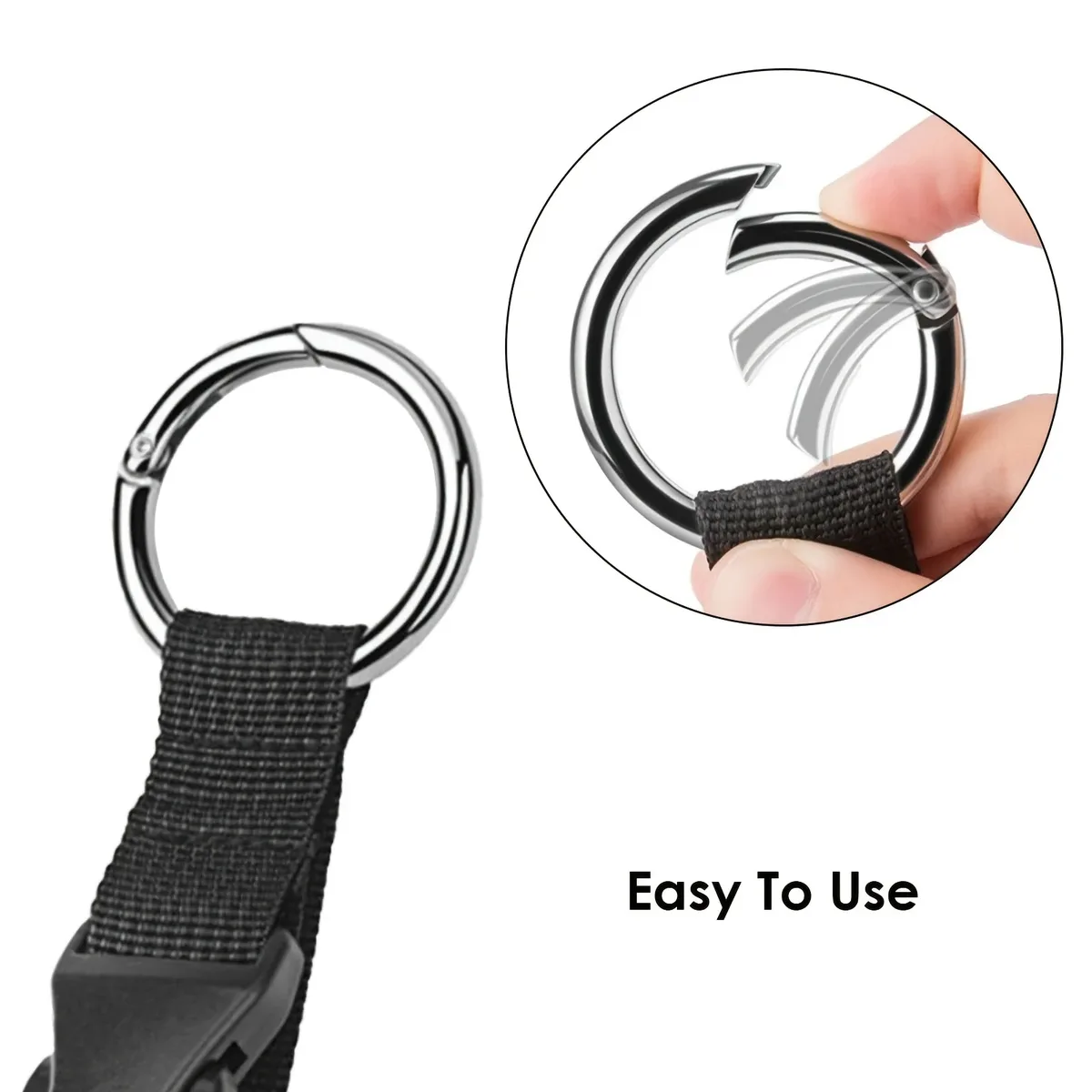 sangle externe pour sac à dos de voyage, sangle portable avec structure de dégagement add-a-bag, sangle de bagage, ceinture, porte-veste