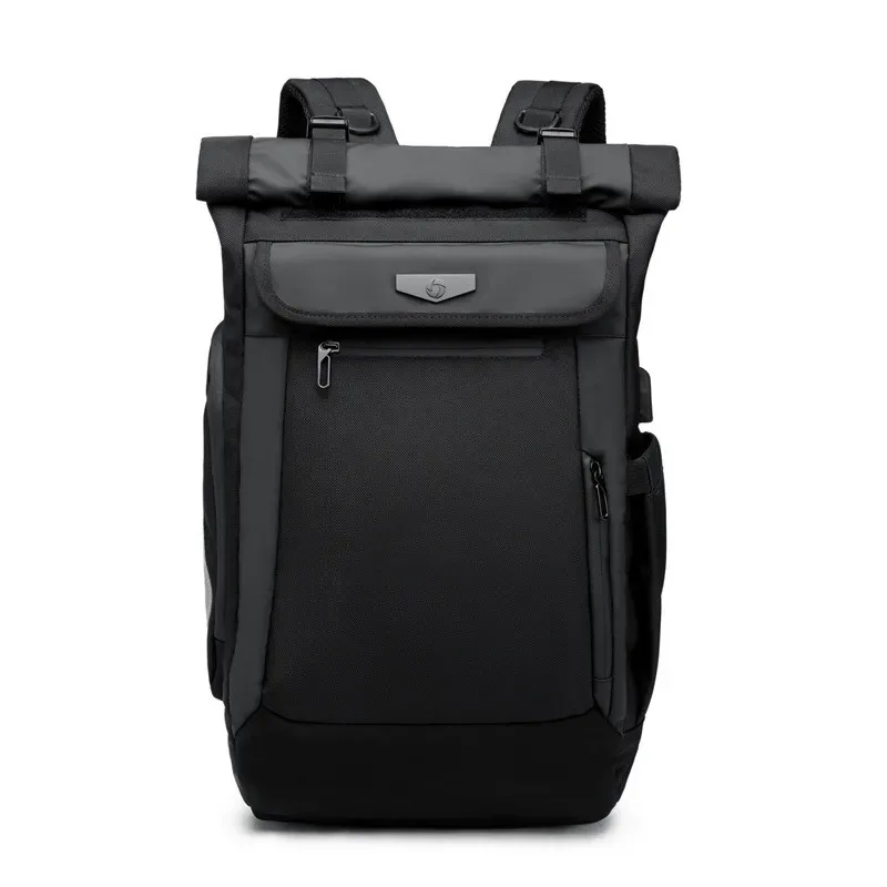 sacs à dos ozuko, sacs à dos de voyage imperméables pour hommes, sacs à dos pour ordinateur portable, sac de voyage oxford hydrofuge, usb mochila
