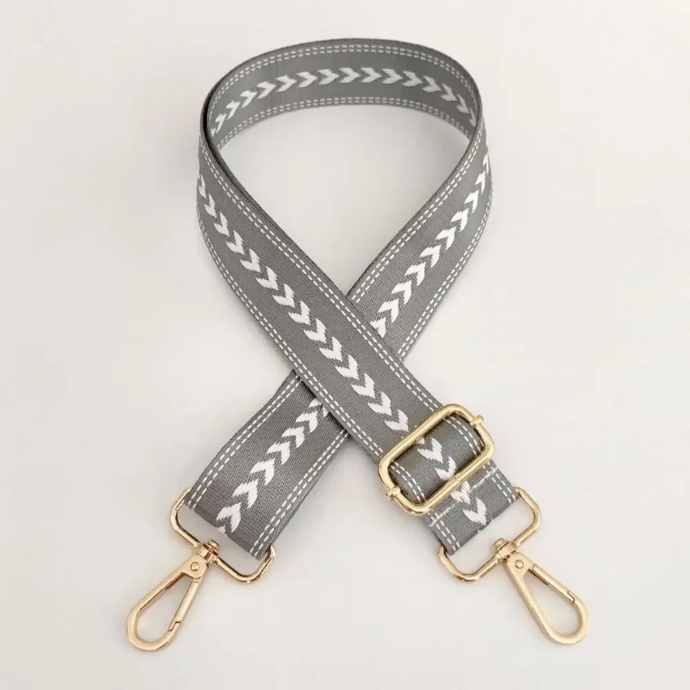 ceinture de sac à main de remplacement large pour femmes, sangle de sac colorée en nylon, sangle de sac à bandoulière