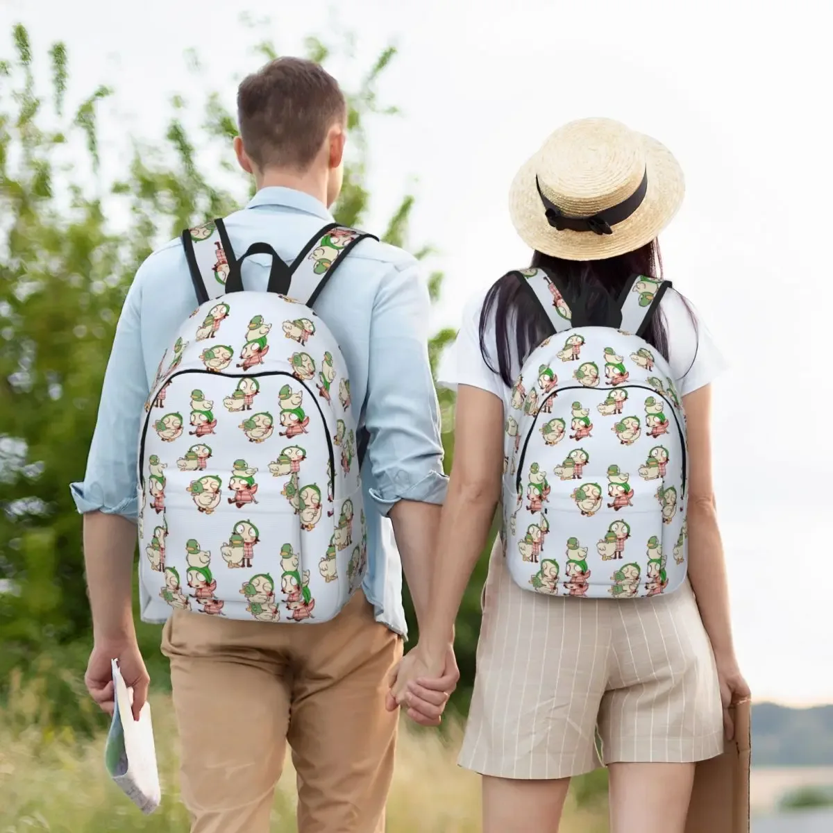 My Sarah And Duck – sac à dos assorti pour étudiants, sac d'école pour enfants, sacs à bandoulière pour ordinateur portable pour garçons et filles