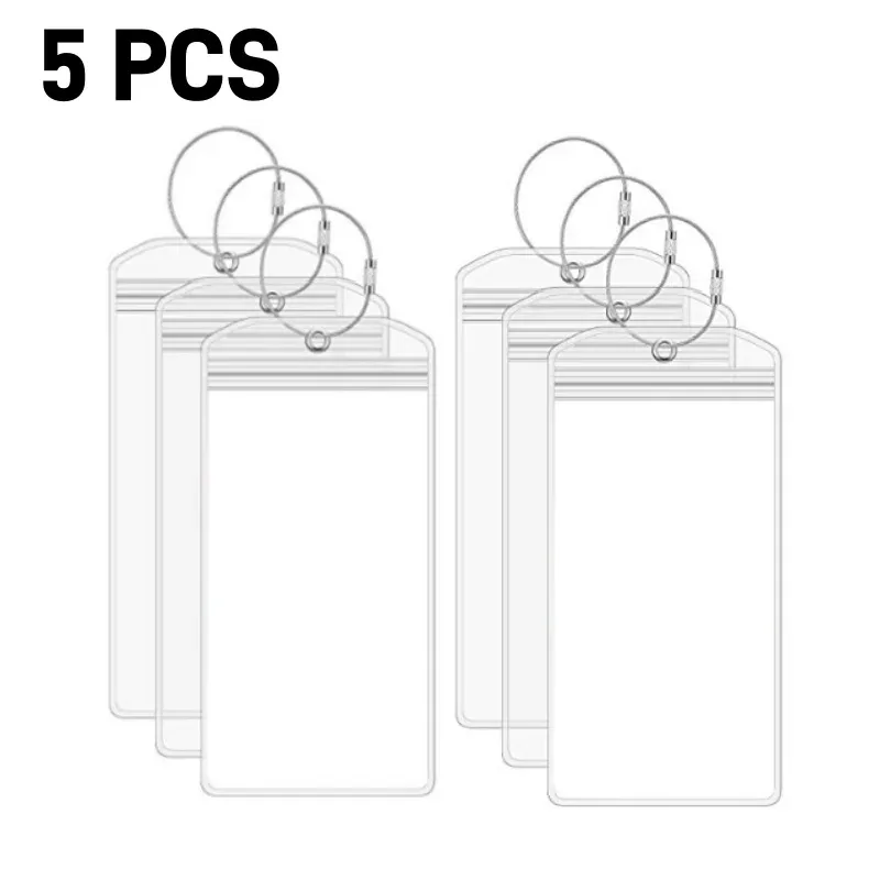 5-20 étiquettes de bagages pour croisière, supports d'étiquettes etag pour princess, carnival, costa, holland america, p&o, norwegian cruise ships