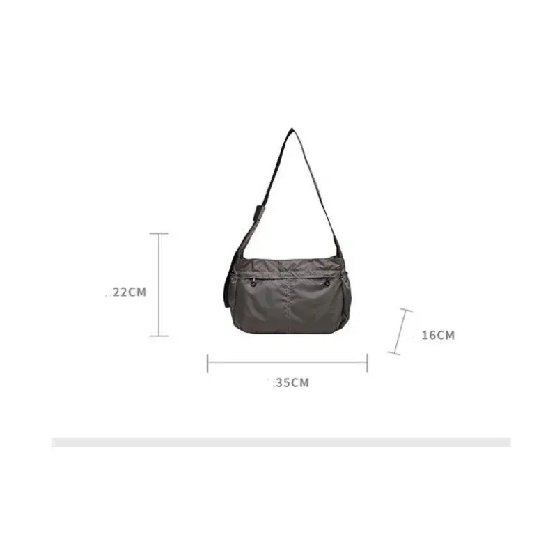fourre-tout de grande capacité pour loisirs, sac en tissu nylon simple et étanche, sac à bandoulière unisexe, sac de sport léger, sac de boulettes